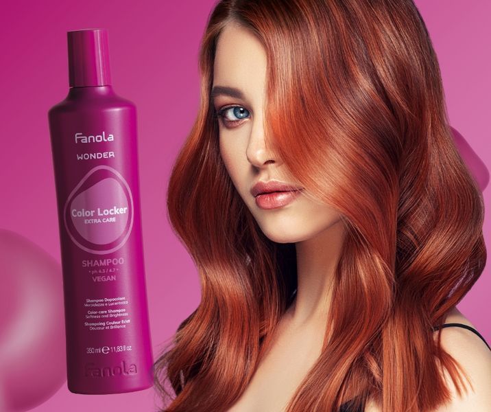 Шампунь для фарбованого волосся Fanola Wonder Color Locker Shampoo 350 мл 00-00021896 фото