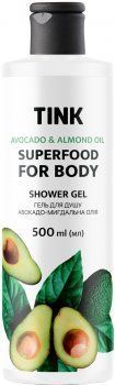 Гель для душа Tink Superfood for Body Shower Gel Авокадо-Миндальное масло 500 мл 00-00020271 фото