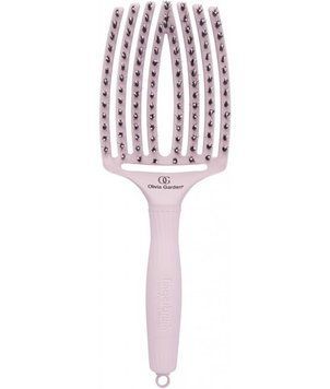 Щітка масажна Olivia Garden Finger Brush Combo Pastel Pink Large 00-00025334 фото