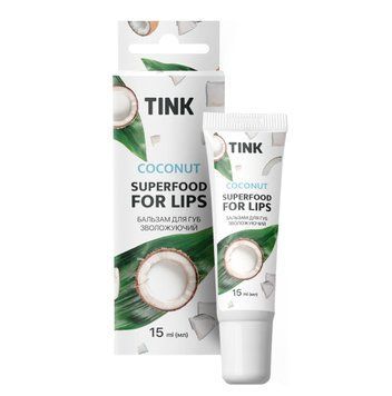 Бальзам для губ Tink Superfood For Lips Coconut 15 мл 00-00021515 фото