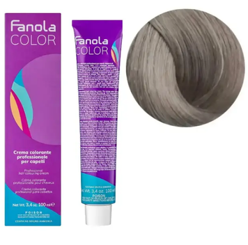 Крем-краска для волос Fanola №10/1 Blonde platinum ash 100 мл 00-00002945 фото