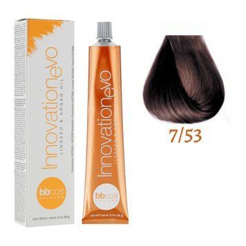 Крем-краска для волос BBCos Innovation Evo №7.53 Medium Golden Blonde 100 мл 00-00023144 фото