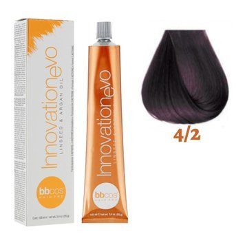 Крем-краска для волос BBCos Innovation Evo №4.2 Сhestnut Natural Purple 100 мл (уценка) 00-00023096 фото