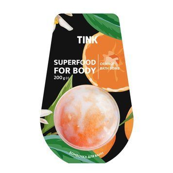 Бомбочка-гейзер для ванны Tink Orange 200 гр 00-00018188 фото