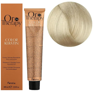 Крем-краска безаммиачная для волос Fanola Oro Therapy №11/0 Superlight platinum blonde 100 мл 00-00003067 фото