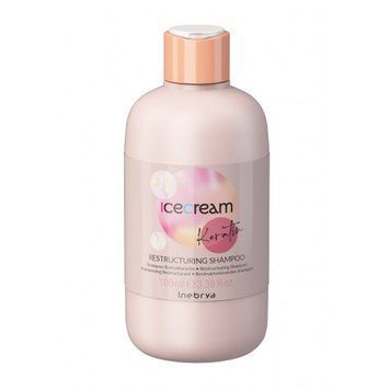 Шампунь восстанавливающий с кератином Inebrya Keratin Restructuring Shampoo 300 мл 00-00021365 фото