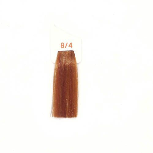 Крем-фарба аміачна для волосся Inebrya Сolor №8/4 Light Blonde Copper 100 мл 00-00022356 фото
