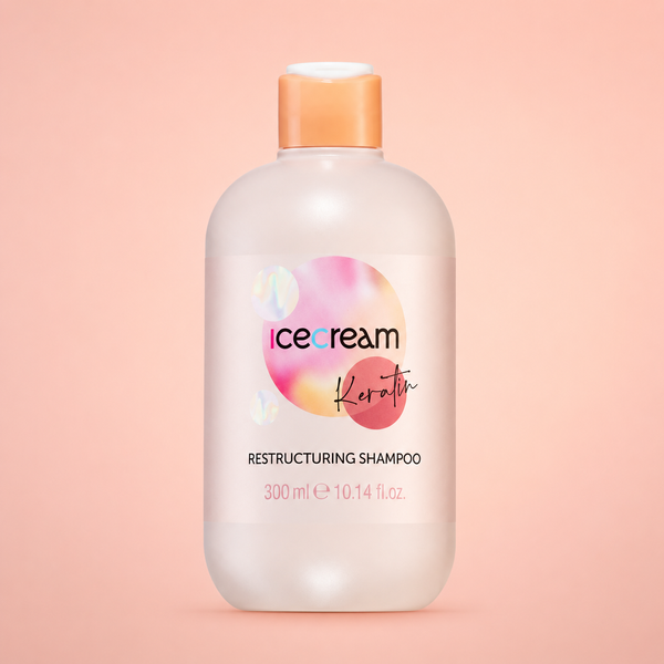 Шампунь відновлюючий з кератином Inebrya Keratin Restructuring Shampoo 300 мл 00-00021365 фото