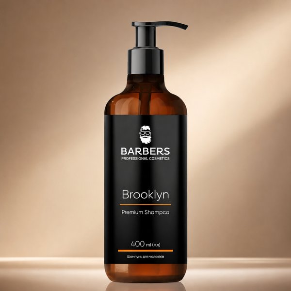 Шампунь для мужчин против перхоти Barbers Brooklyn 400 мл 00-00018079 фото