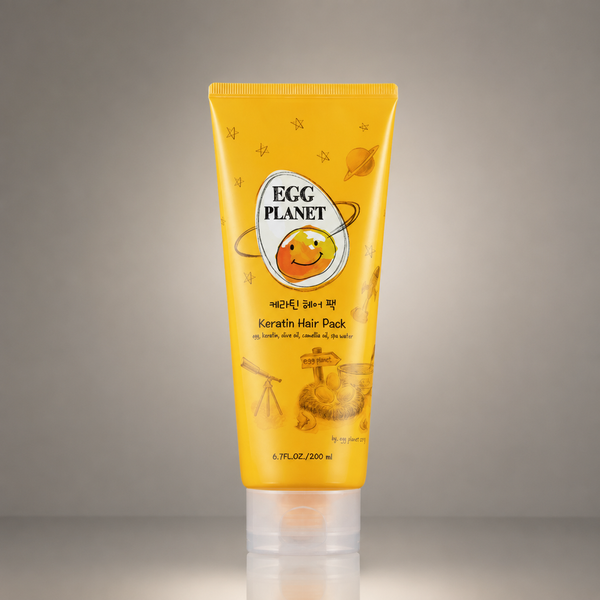 Маска кератиновая для поврежденных волос Daeng Gi Meo Ri Egg Planet Keratin Hair Pack 200 мл 00-00020189 фото