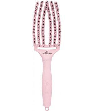 Щітка для волосся Olivia Garden Finger Brush Combo Pastel Pink Medium 00-00025335 фото