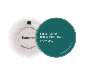 Пудра с матовым финишем с центелой FarmStay Cica Farm Sebum Free Finish Powder 5 г 00-00024923 фото