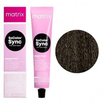 Крем-фарба без аміаку Matrix Color Sync №4A Шатен попелястий 90 мл 00-00010526 фото