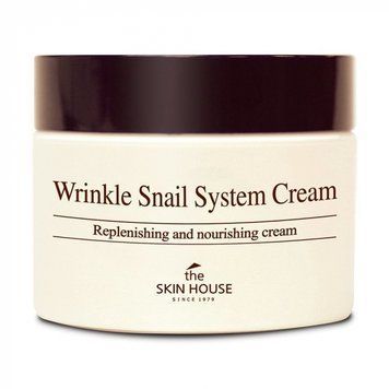 Крем улиточный для лица The Skin House Wrinkle Snail System Cream 50 мл 00-00016780 фото
