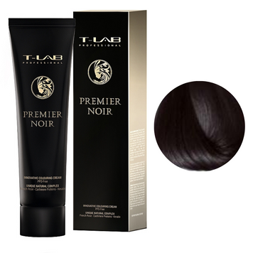 Крем-фарба для волосся T-Lab Professional Premier Noir Colouring Cream №1.0 Natural Black 100 мл 00-00023406 фото