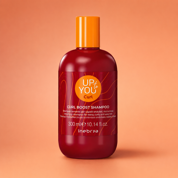 Шампунь для кучерявого волосся і кудрявого методу Inebrya UpToYou Сurl Boost Shampoo 300 мл 00-00026446 фото