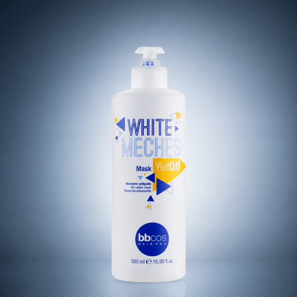 Маска для осветленных волос BBCos White Meches Yell-Off 500 мл 00-00023332 фото