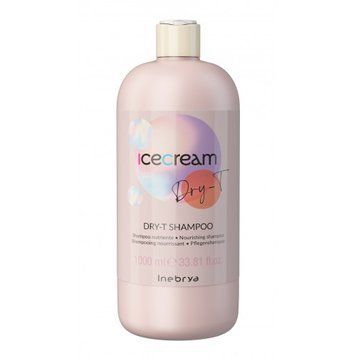 Шампунь для сухих вьющихся и окрашенных волос Inebrya Shampoo Dry-T 1000 мл 00-00021339 фото