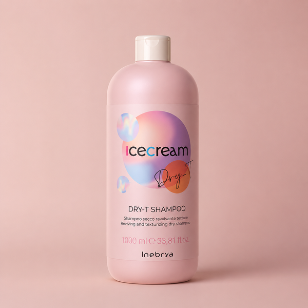 Шампунь для сухого кучерявого й фарбованого волосся Inebrya Shampoo Dry-T 1000 мл 00-00021339 фото