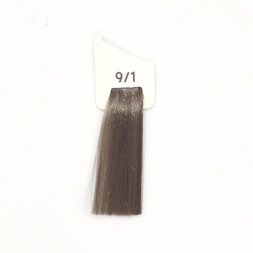 Крем-фарба аміачна для волосся Inebrya Сolor №9/1 Very Light Ash Blonde 100 мл 00-00022351 фото