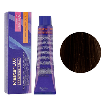 Крем-краска для волос Master LUX Professional №4.71 Шатен коричнево-пепельный 60 мл 00-00019291 фото